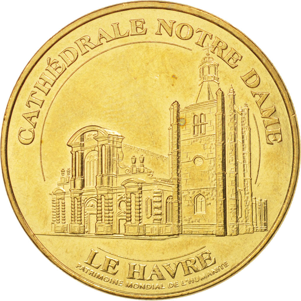 France, Tourist Token, 76/ Cathédrale Notre-Dame - Le Havre, 2010, MDP