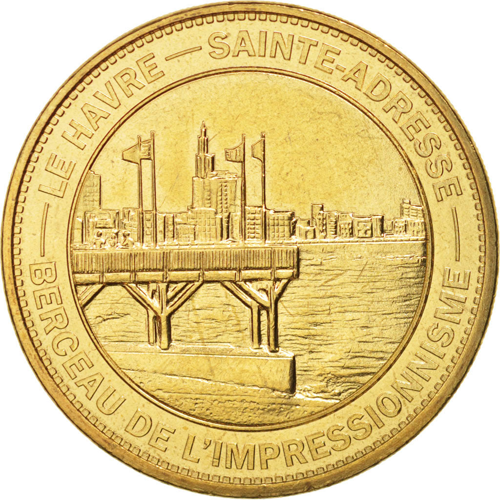 Francia, Token, Tourist Token, 76/ Sainte-Adresse - Le Havre, 2013, Monnaie de