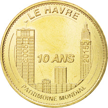 Francia, Token, Tourist Token, 76/ Patrimoine Mondial - Le Havre, 2015, Monnaie