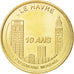 Francia, Token, Tourist Token, 76/ Patrimoine Mondial - Le Havre, 2015, Monnaie