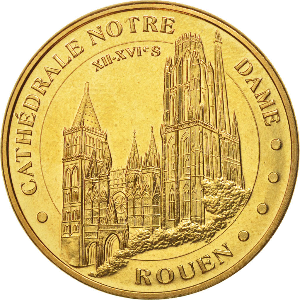 France, Tourist Token, 76/ Cathédrale Notre-Dame - Rouen, 2013, Monnaie de Paris