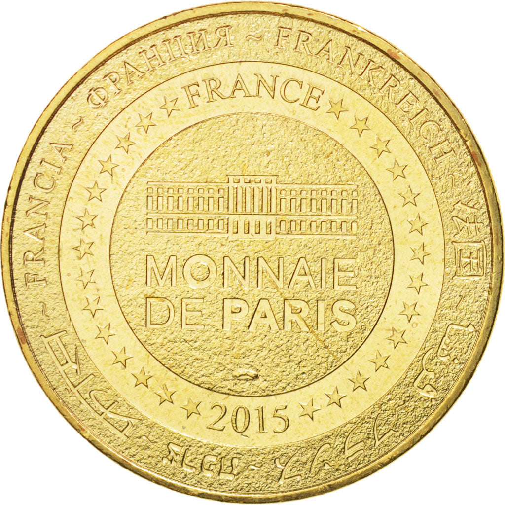 France, Jeton, Tourist Token, 76/ Eglise Saint-Jeanne d'Arc - Rouen, 2015