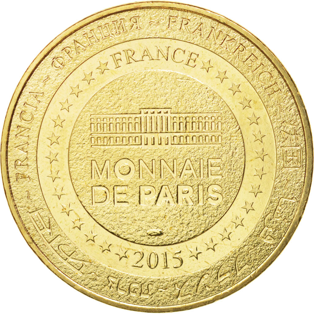 France, Tourist Token, 77/ Nicolas Fouquet, 2015, Monnaie de Paris
