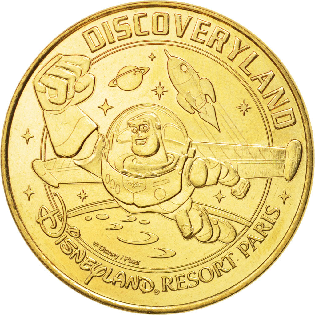 France, Tourist Token, 77/ Disneyland - Discoveryland, 2014, Monnaie de Paris