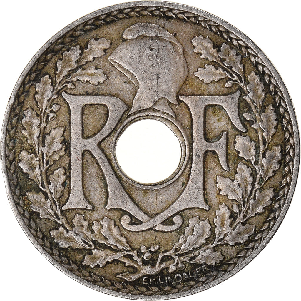 Moneda, Francia, 25 Centimes, 1920