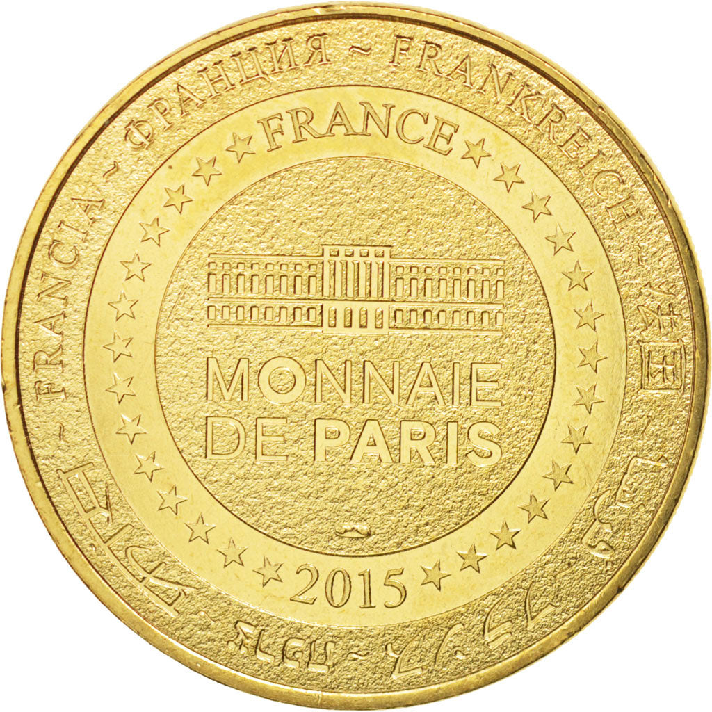 France, Token, Tourist Token, 77/ Disneyland - Pirates des Caraïbes, 2015