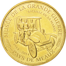 France, Jeton, Tourist Token, 77/ Musée de la Grande Guerre - Meaux, 2014