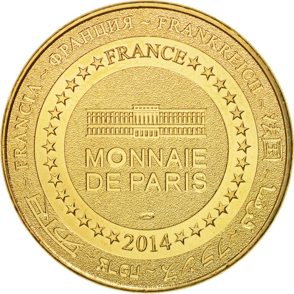 France, Jeton, Tourist Token, 77/ Cathédrale Saint-Etienne - Meaux, 2014
