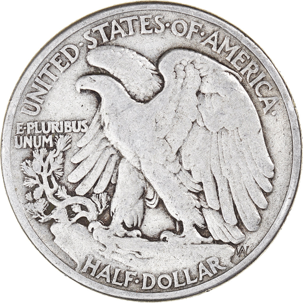 Coin, United States, Half Dollar, 1943, Philadelphia, VF(30-35), Silver, KM:142