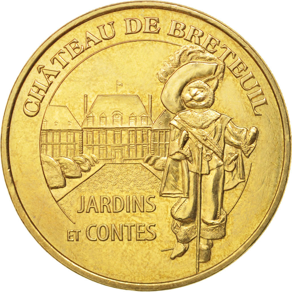 France, Jeton, Tourist Token, 78/ Château de Breteuil, 2011, Monnaie de Paris