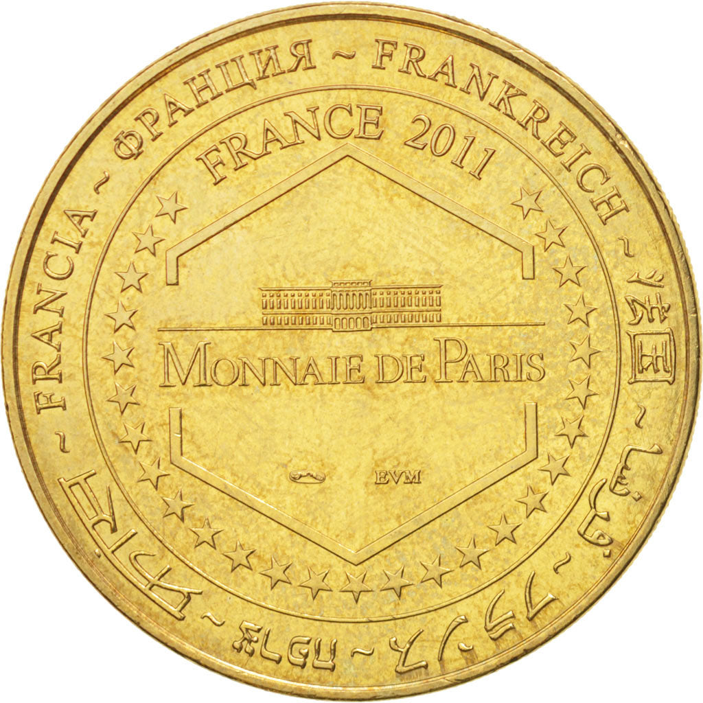 France, Jeton, Tourist Token, 78/ Château de Breteuil, 2011, Monnaie de Paris