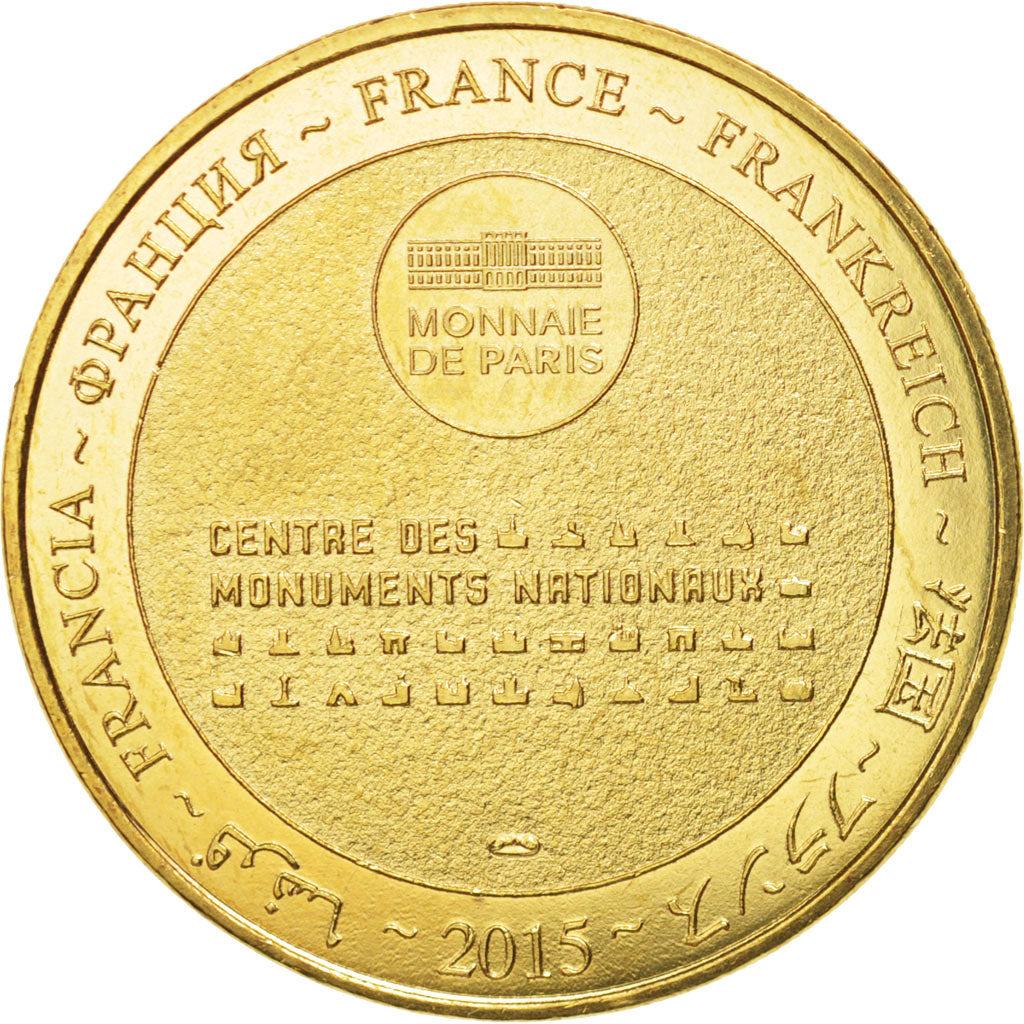 France, Jeton, Tourist Token, 78/ Château de Maisons-Laffitte, 2015, Monnaie de