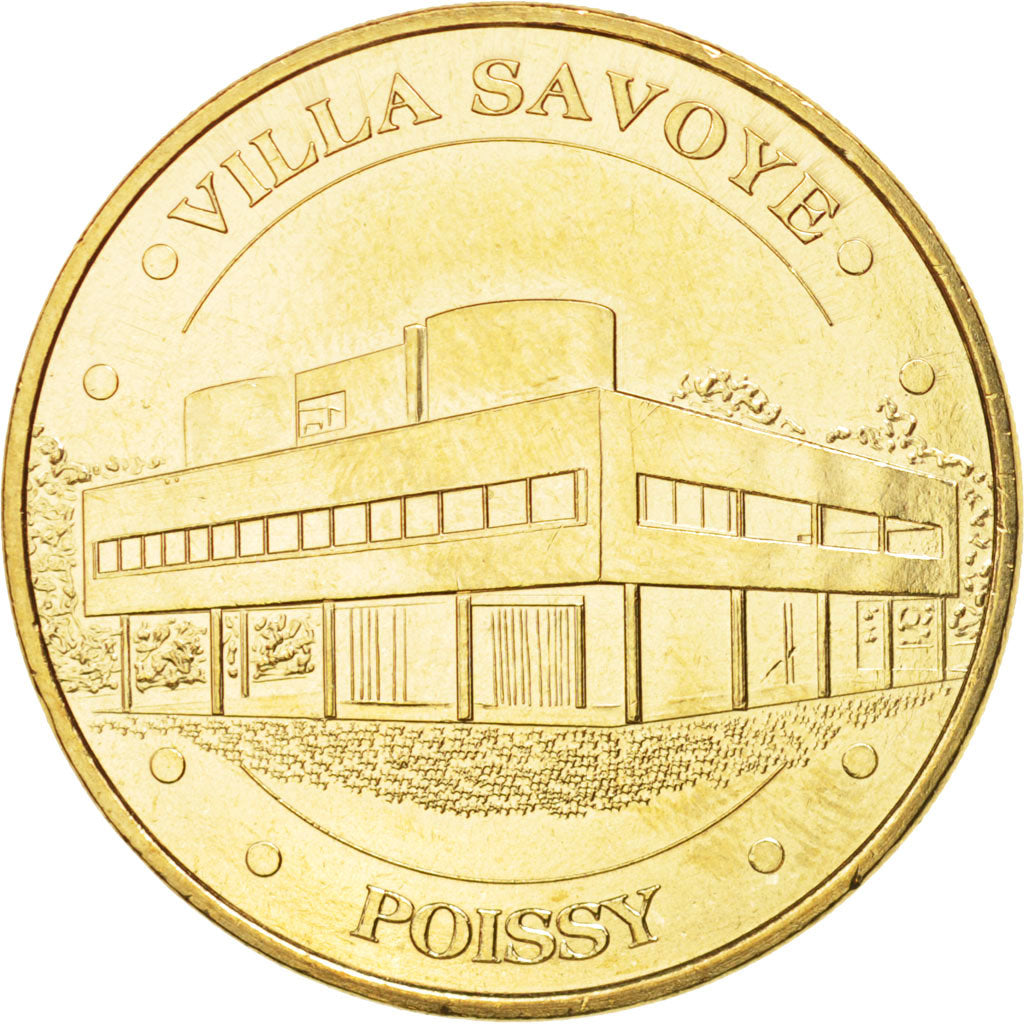 France, Tourist Token, 78/ Villa Savoye - Poissy, 2011, Monnaie de Paris