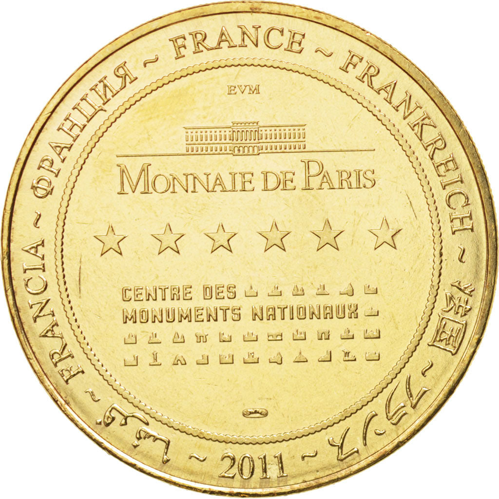 France, Tourist Token, 78/ Villa Savoye - Poissy, 2011, Monnaie de Paris