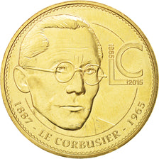 France, Tourist Token, 78/ Le Corbusier, 2015, Monnaie de Paris