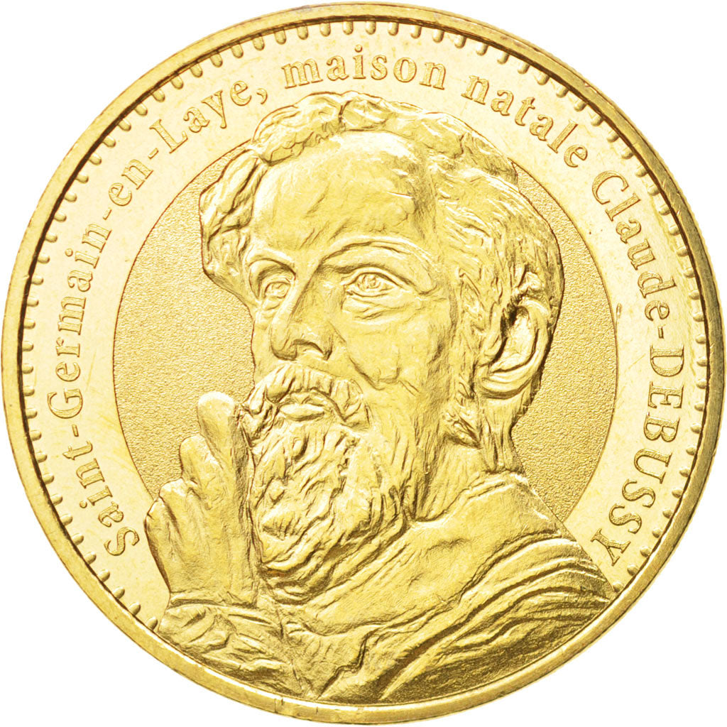 France, Tourist Token, 78/ Claude Debussy, 2014, Monnaie de Paris