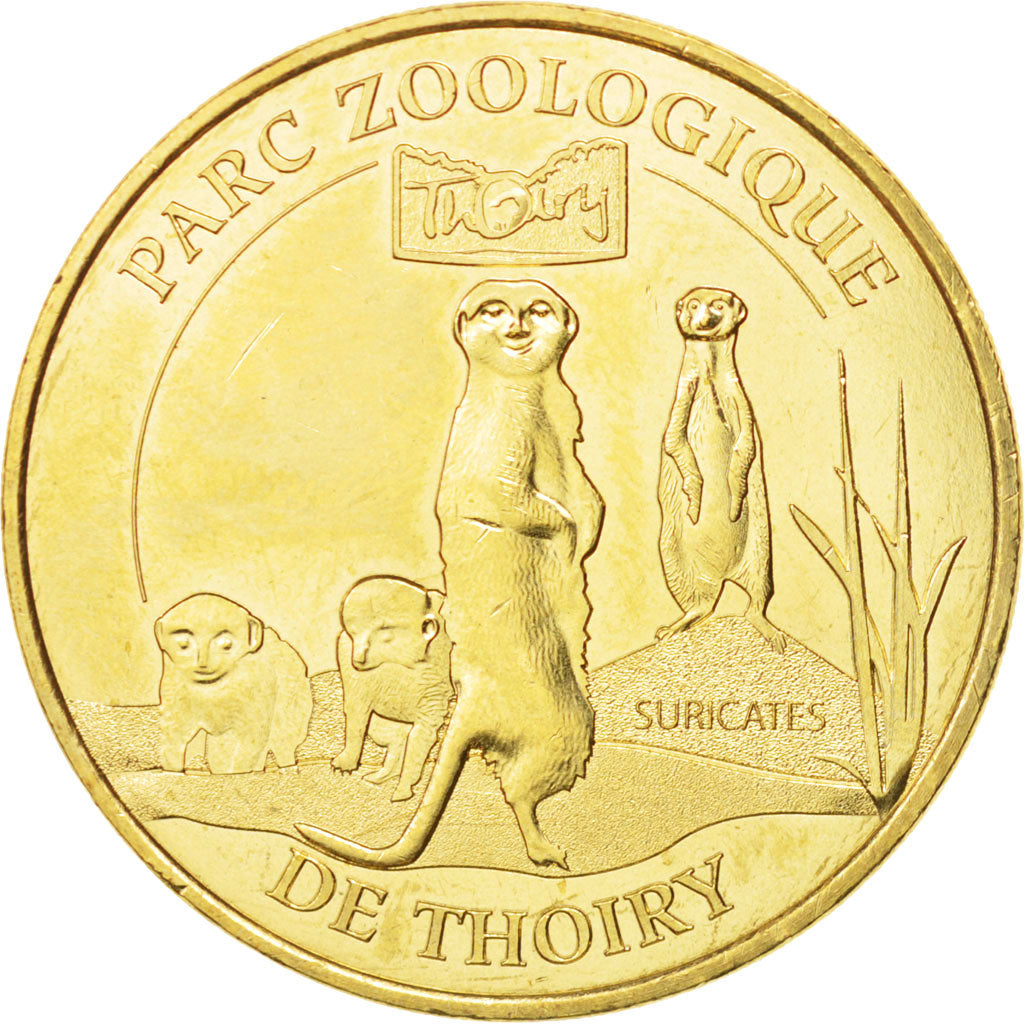 Francia, Token, Tourist Token, 78/ Parc Zoologique - Thoiry - Suricates, 2014...