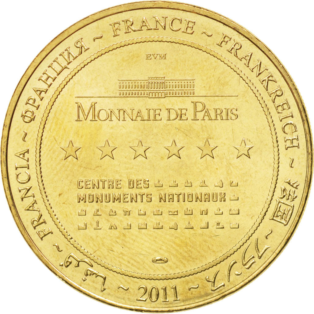 Francia, Token, Tourist Token, 79/ Château d'Oiron, 2011, Monnaie de Paris,...