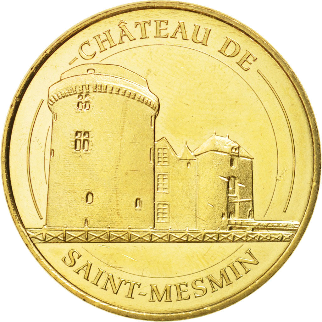 France, Token, Tourist Token, 79/ Château de Saint-Mesmin, 2014, Monnaie de