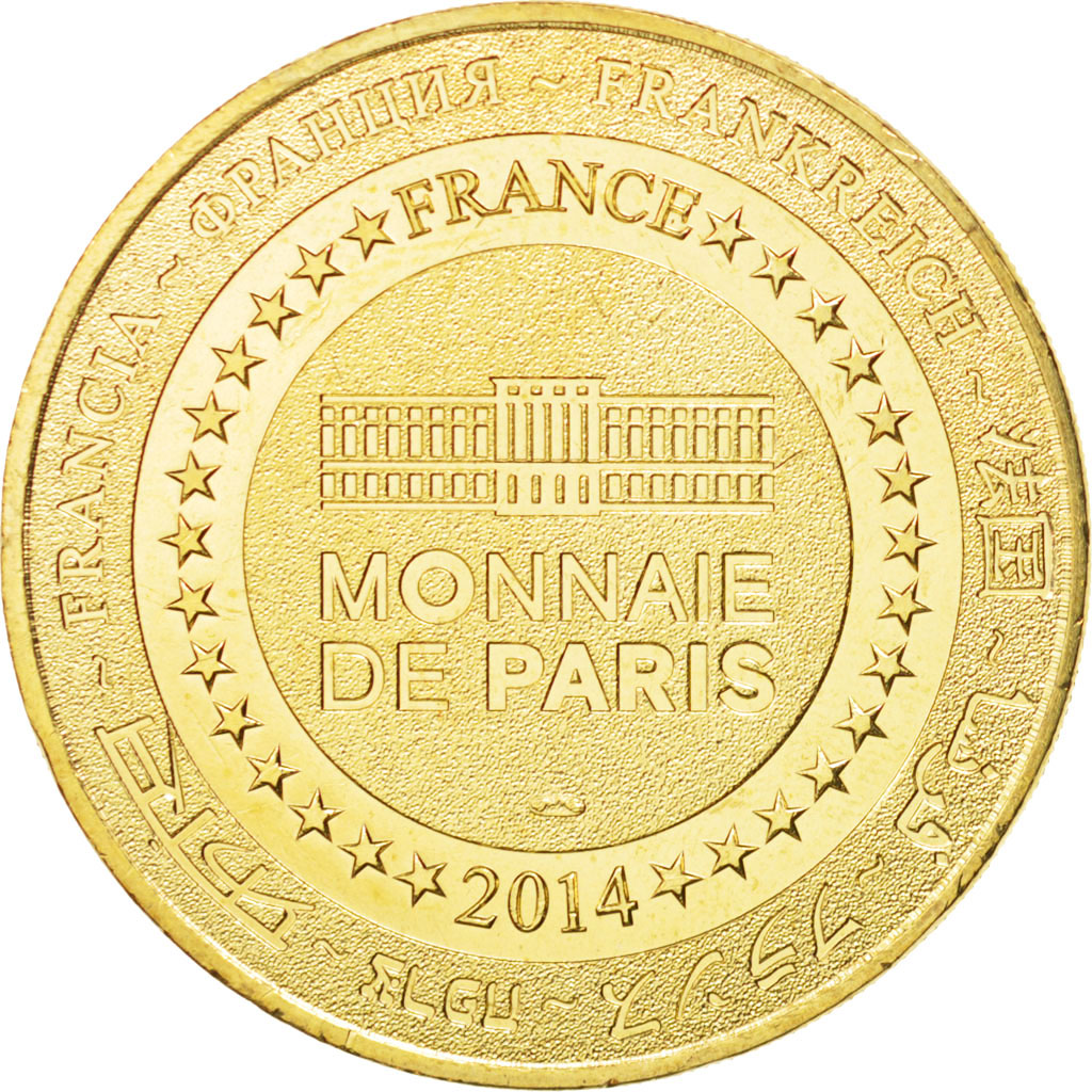 France, Token, Tourist Token, 79/ Château de Saint-Mesmin, 2014, Monnaie de