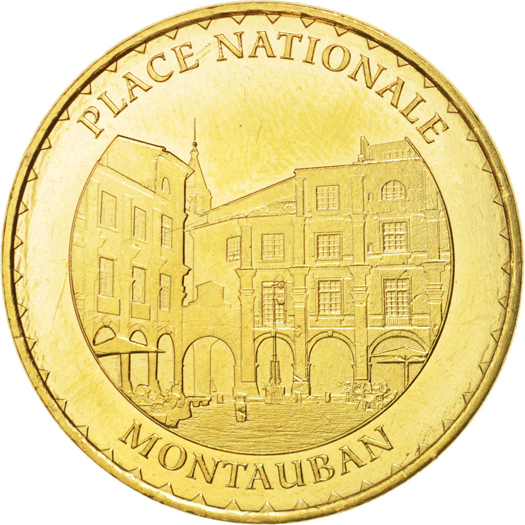 France, Token, Tourist Token, 82/ Place Nationale - Montauban, 2014, Monnaie de
