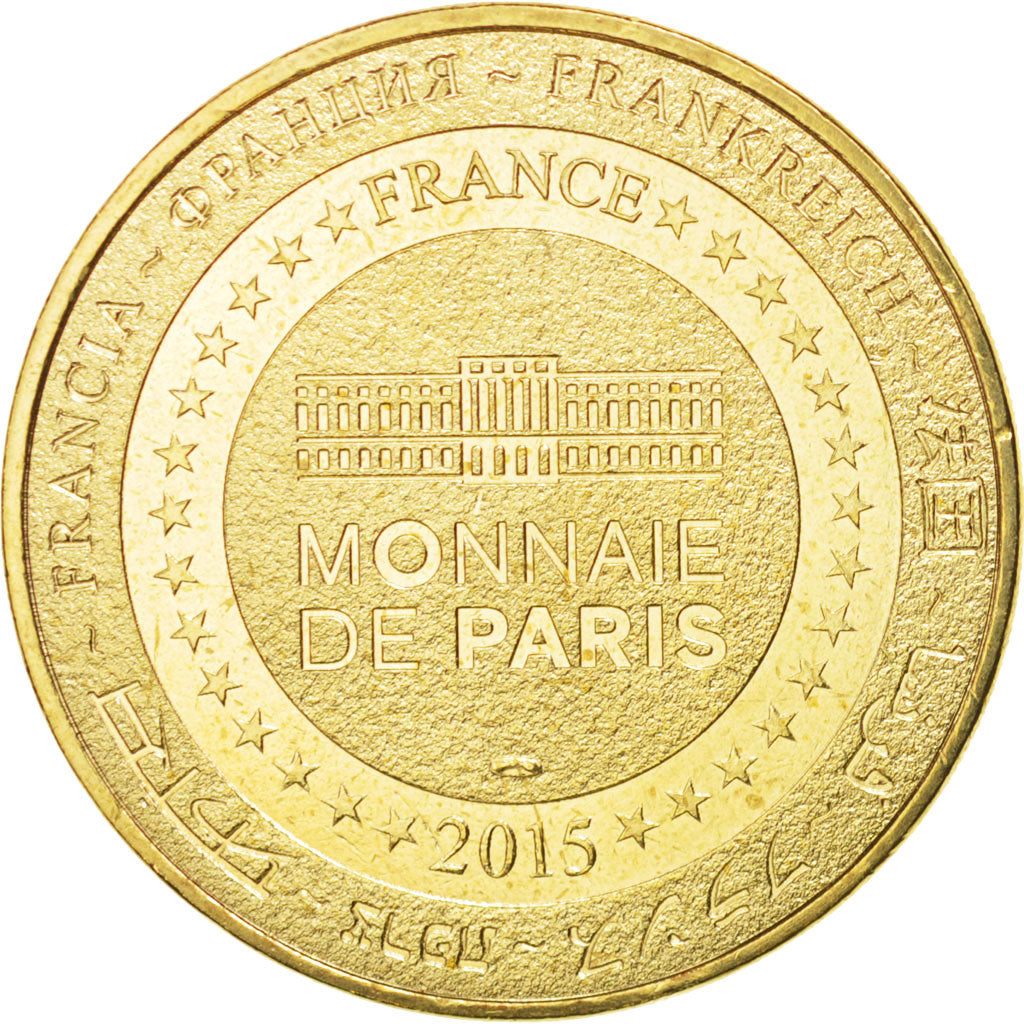 Frankreich, Tourist Token, 84/ Mont Ventoux - Bédoin, 2015, Monnaie de Paris