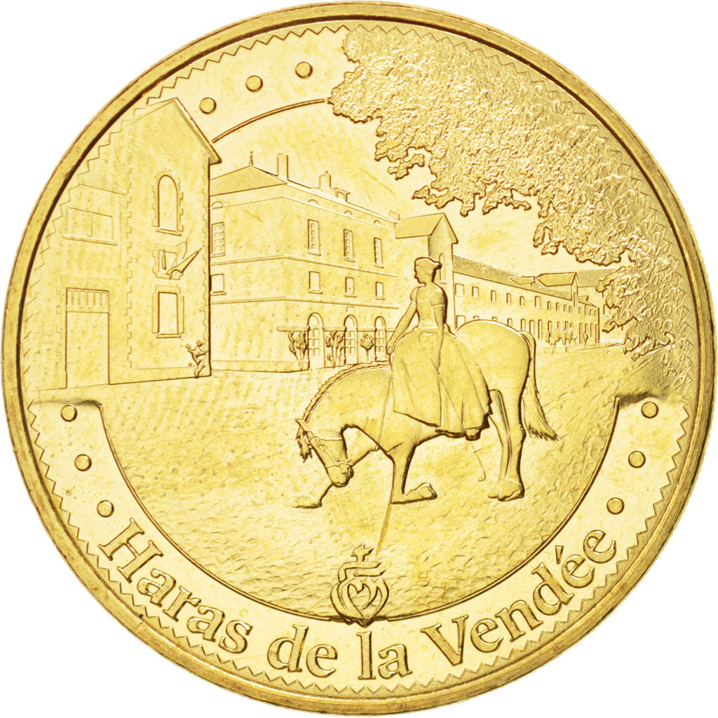 Francia, Token, Tourist Token, 85/ Haras de la Vendée, 2015, Monnaie de Paris