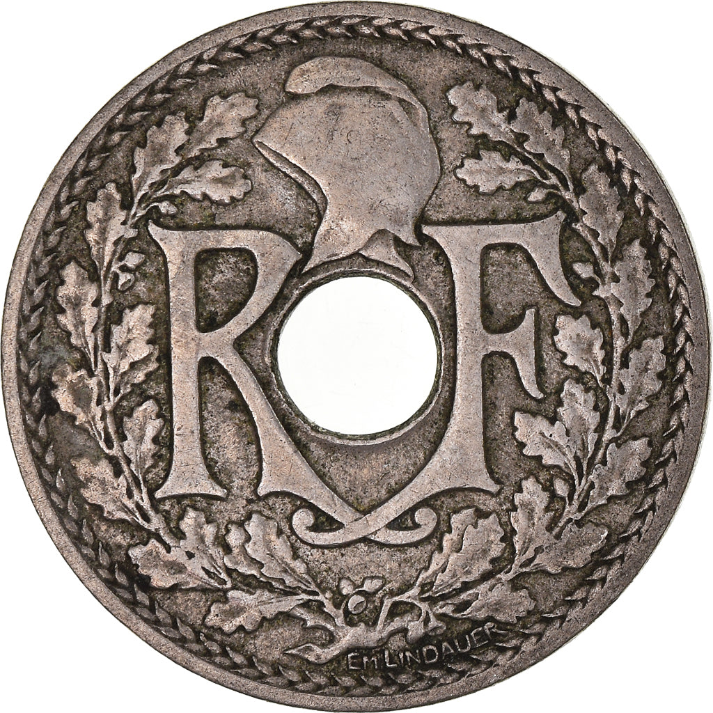 Moneda, Francia, 25 Centimes, 1917