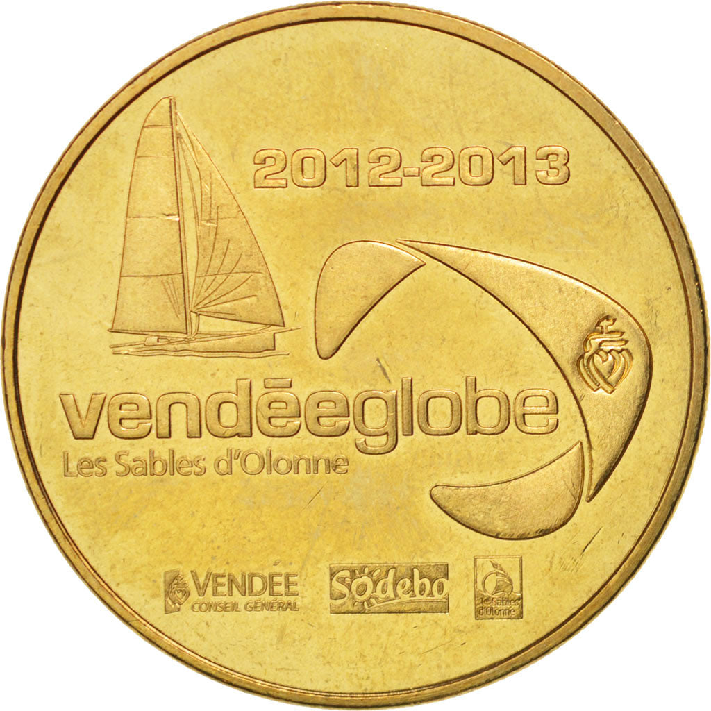 Francia, Token, Tourist Token, 85/ Vendée-Globe - Les Sables d'Olonne, 2012