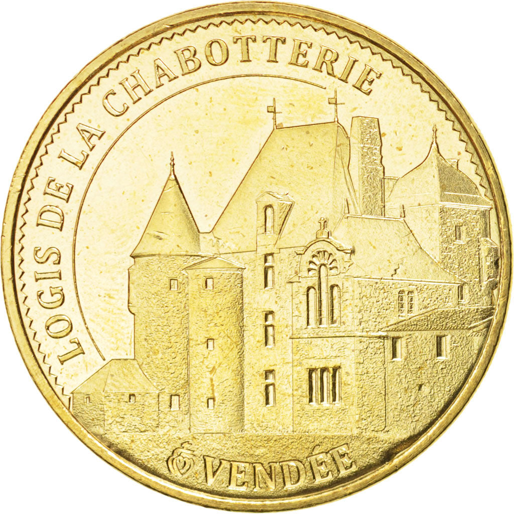 Francia, Token, Tourist Token, 85/ Logis de la Chabotterie - Vendée, 2015