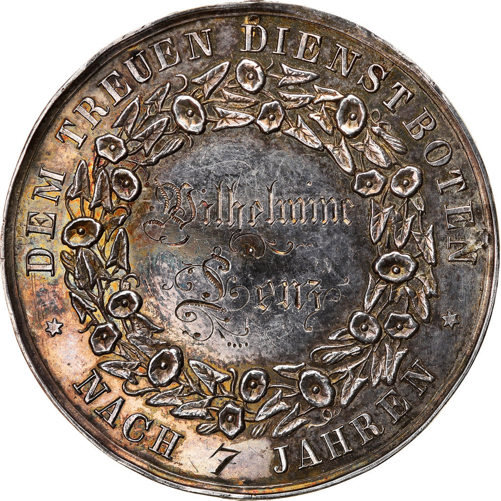 Germany, Medal, Der Verein in Karlsruhe, AU(50-53), Silver