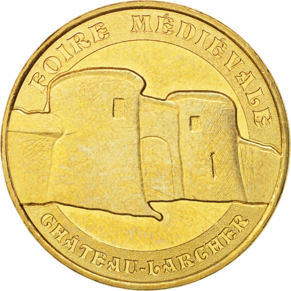 Francia, Token, Tourist Token, 86/ Foire Médiévale - Château-Larcher, 2012