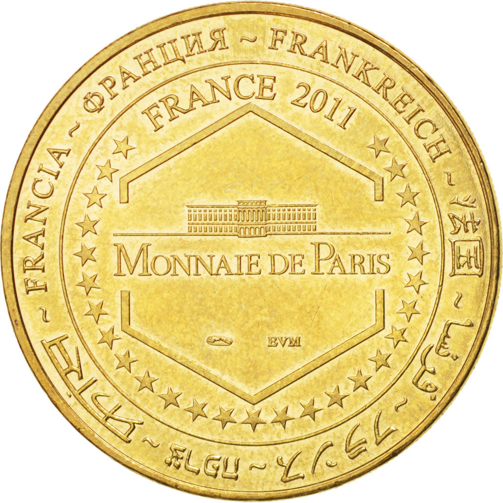 Frankreich, Token, Tourist Token, 86/ Vallée des Singes - Lémurien - Romagne