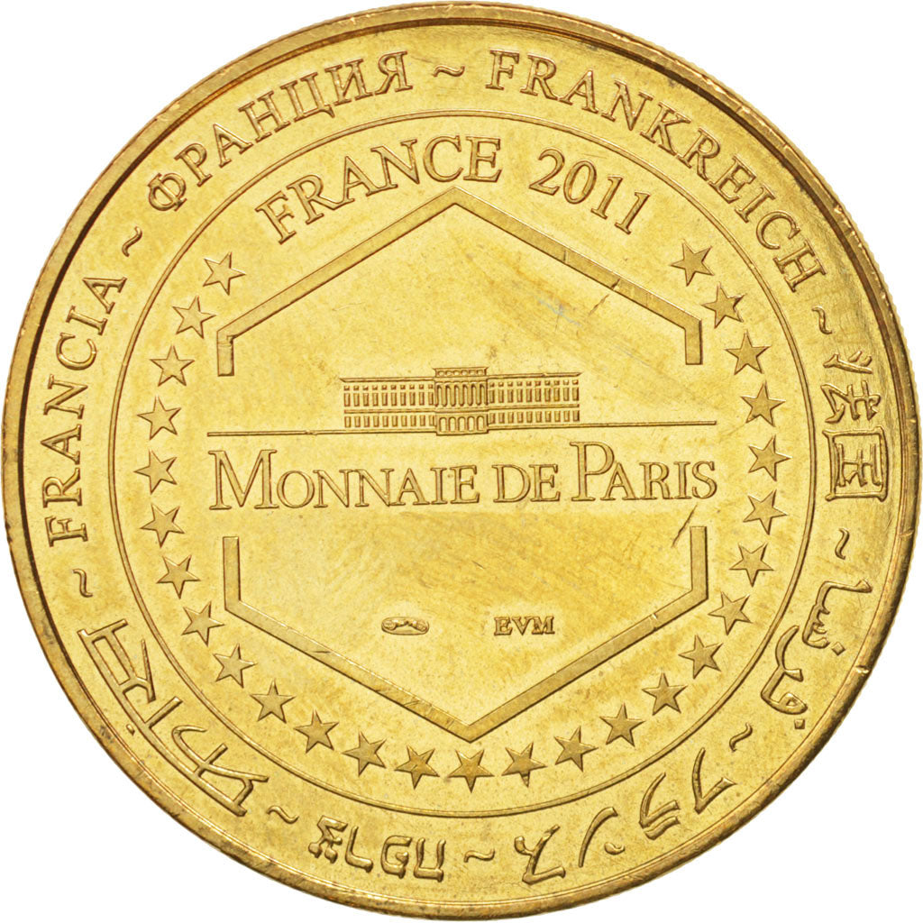 Frankreich, Tourist Token, 86/ Vallée des Singes - Bonobos - Romagne, 2011, MDP