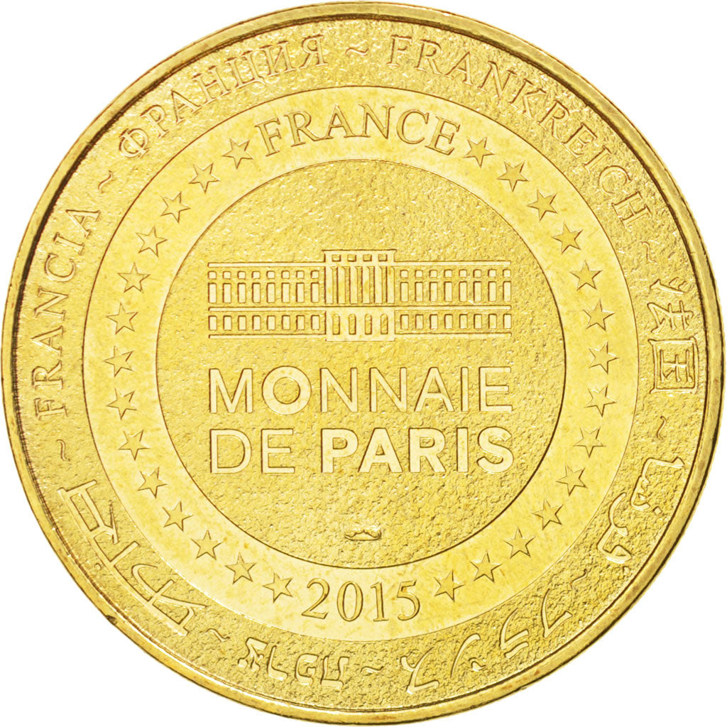 Francia, Token, Tourist Token, 86/ Abbaye de Saint-Savin-sur-Gartemple, 2015,...