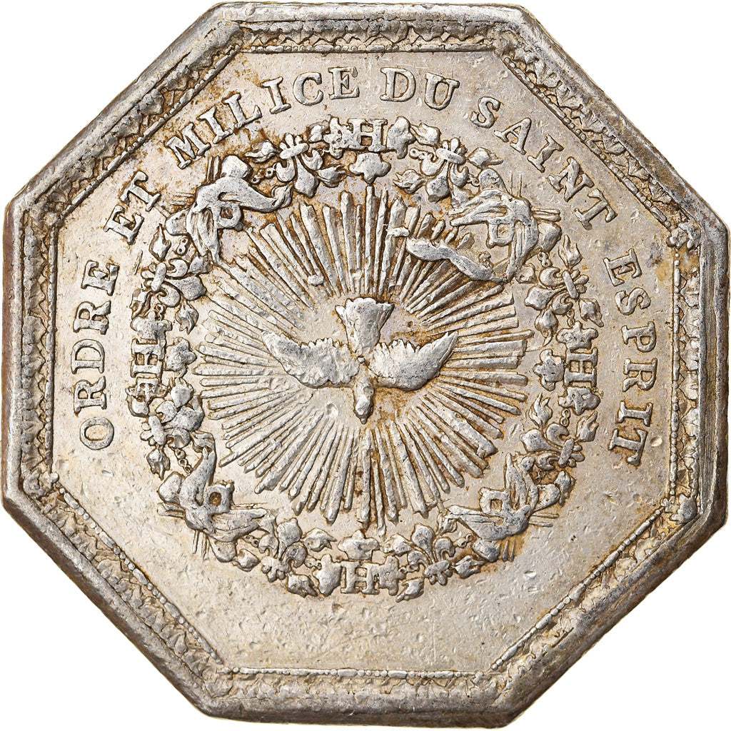 France, Token, Louis XVI, Ordre du Saint Esprit, History, AU(50-53), Silver