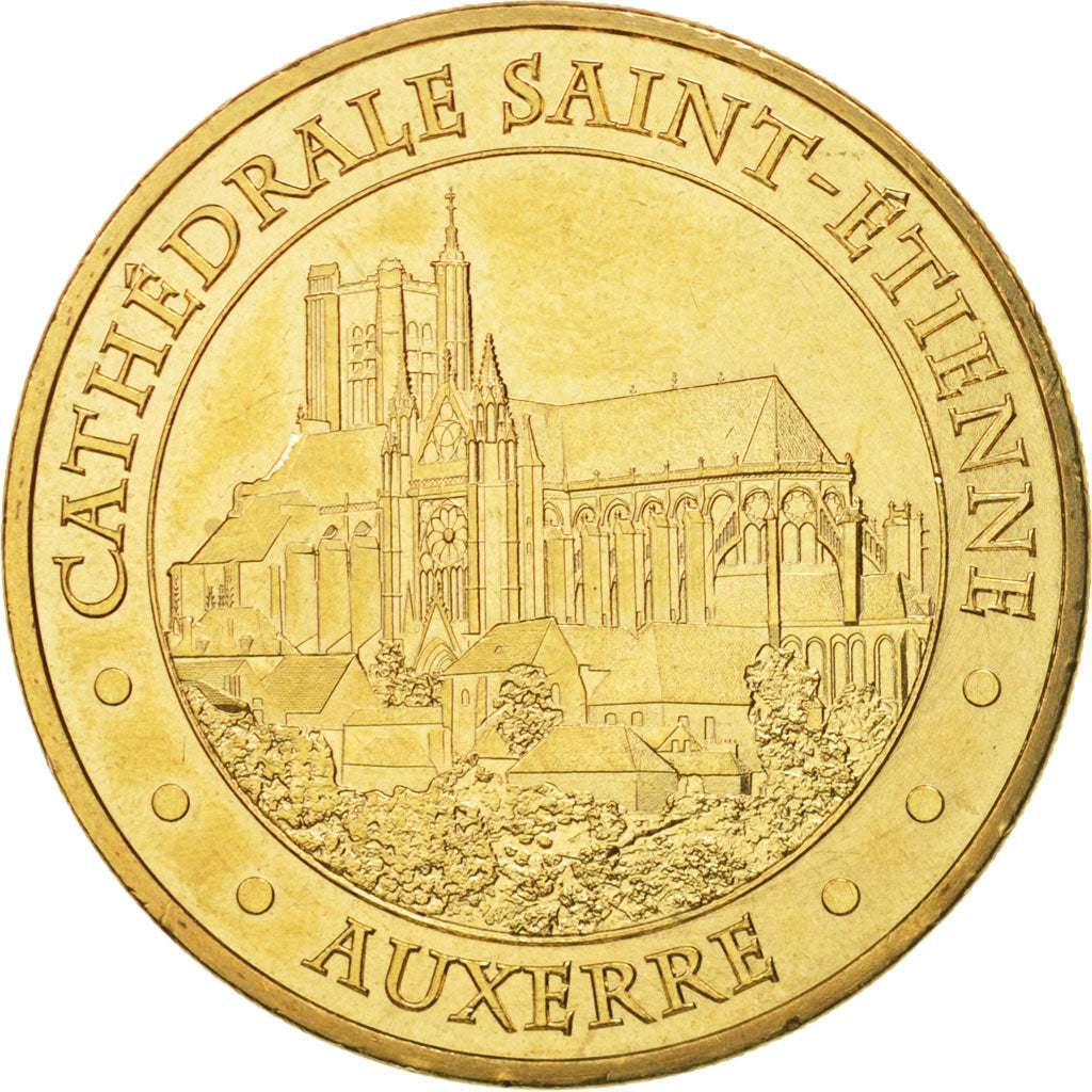 France, Jeton, Tourist Token, 89/ Cathédrale Saint-Etienne - Auxerre, 2013