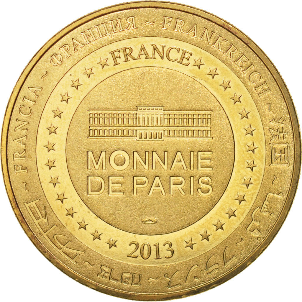 France, Jeton, Tourist Token, 89/ Cathédrale Saint-Etienne - Auxerre, 2013