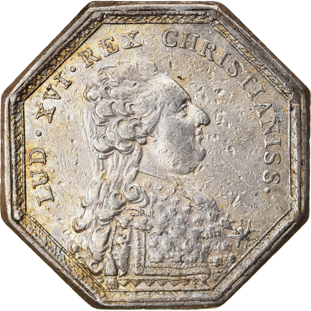 Frankreich, Token, Louis XVI, Ordre du Saint Esprit, History, SS+, Silber