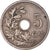 Munten, België, 5 Centimes, 1905