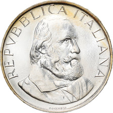 Monnaie, Italie, 500 Lire, 1982, Rome, 100th Anniversary - Death of Giuseppe