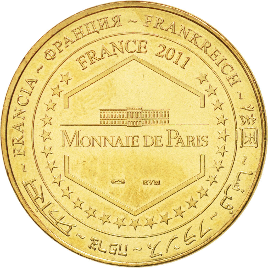 Francia, Token, Tourist Token, 95/ Château de la Roche-Guyon, 2011, Monnaie de