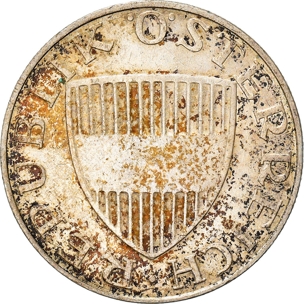 Moneda, Austria, 10 Schilling, 1965, MBC, Plata, KM:2882