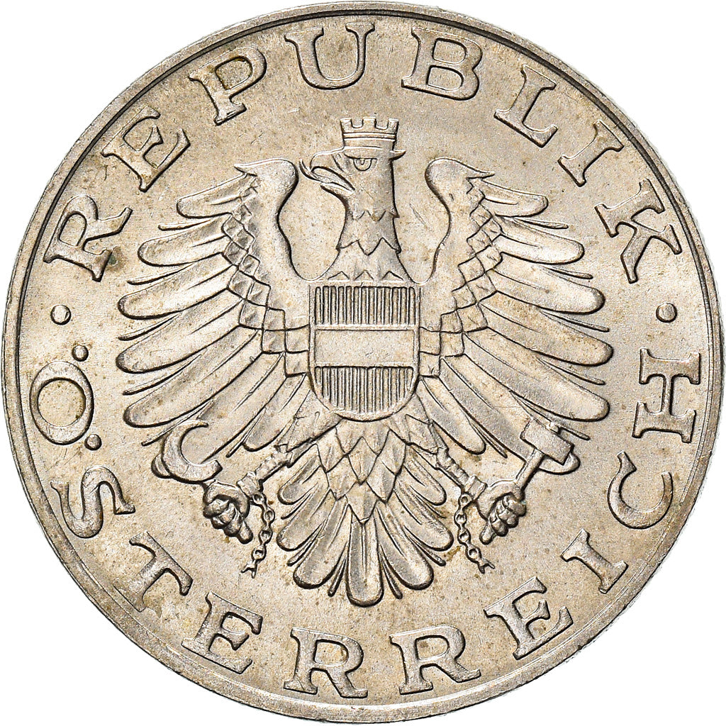 Coin, Austria, 10 Schilling, 1984, VF(20-25), Copper-Nickel Plated Nickel