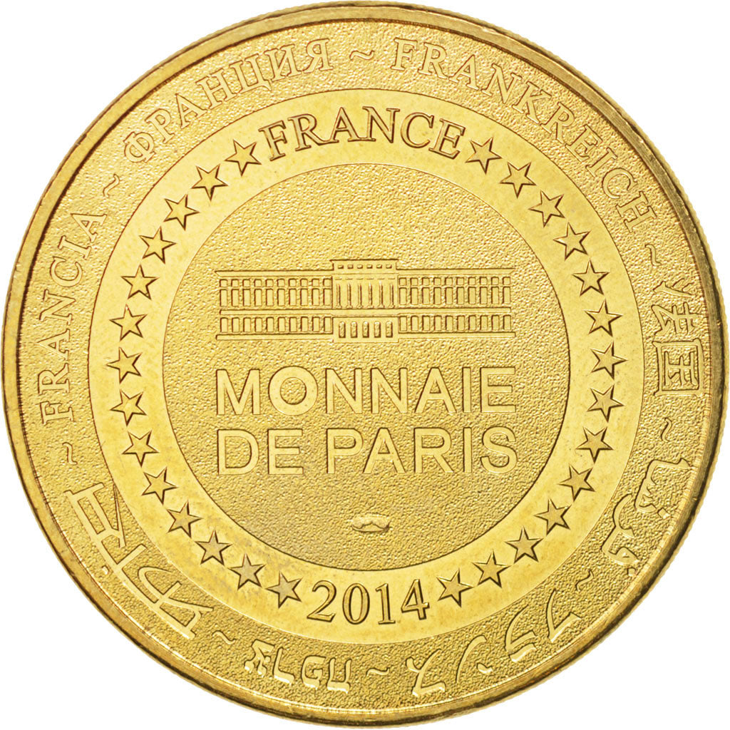 Francia, Token, Tourist Token, 98/ Océanomania - Monaco, 2014, Monnaie de