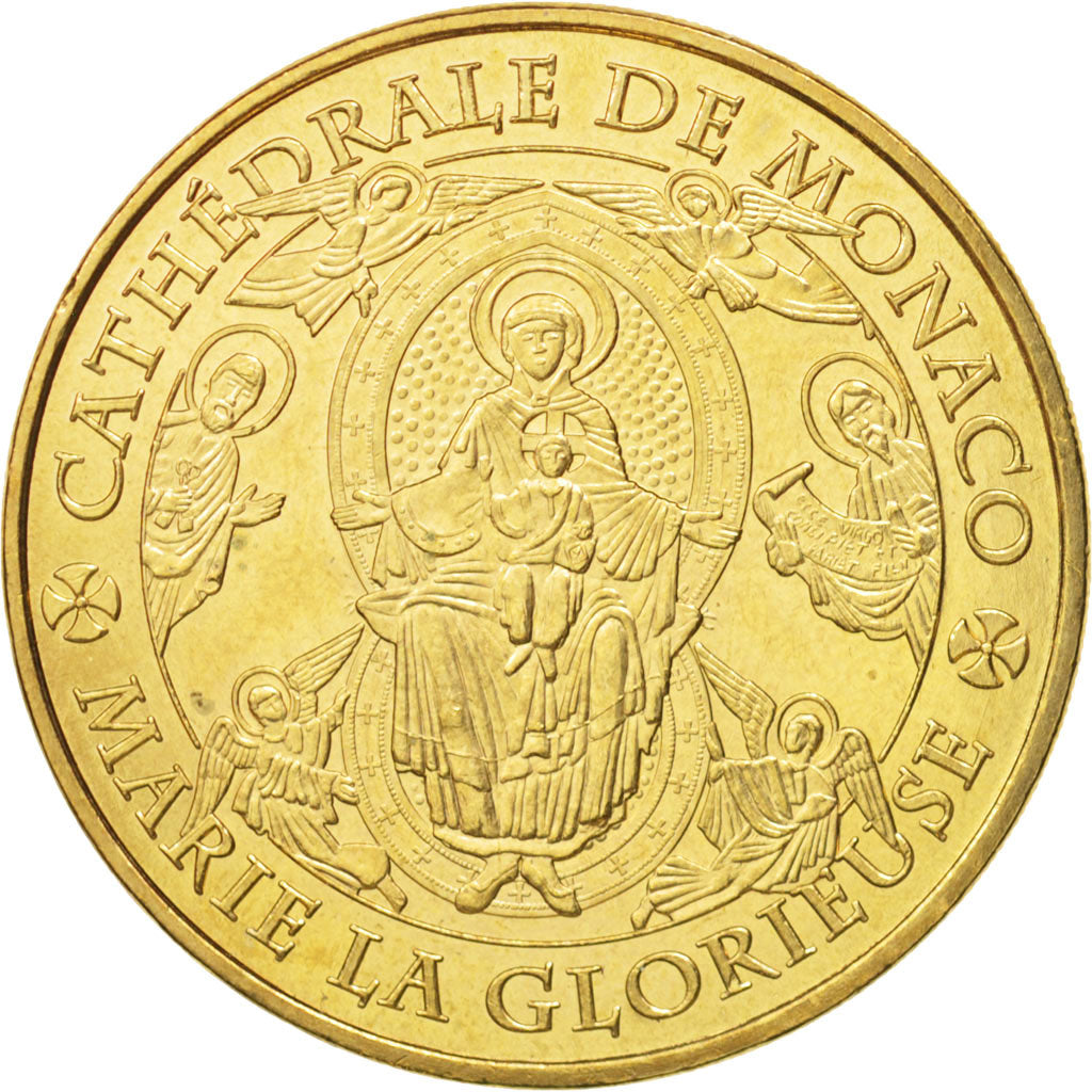 Frankreich, Token, Tourist Token, 98/ Cathédrale de Monaco - Marie La