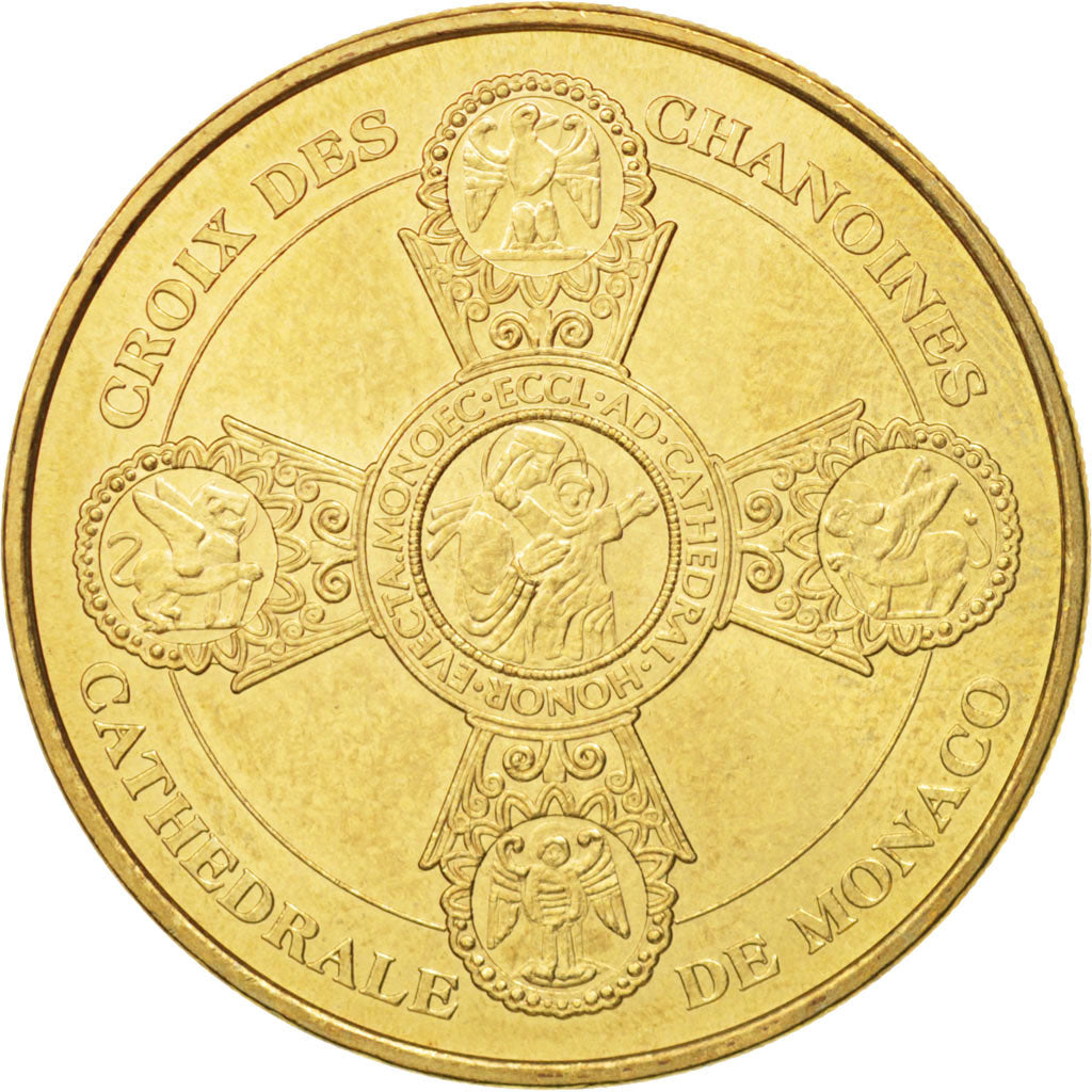 Frankreich, Token, Tourist Token, 98/ Cathédrale de Monaco - Marie La