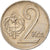 Monnaie, Tchécoslovaquie, 2 Koruny, 1972, Santiago, TTB, Copper-nickel, KM:75