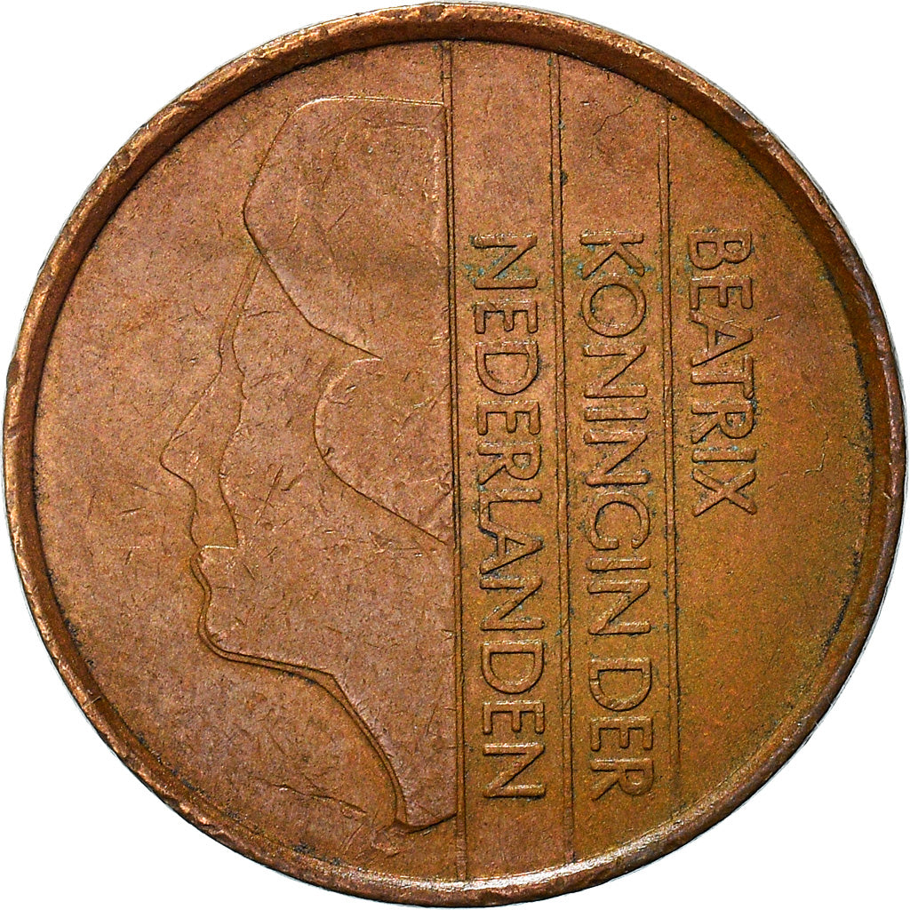 Coin, Netherlands, Beatrix, 5 Cents, 1982, VF(20-25), Bronze, KM:202
