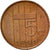 Munten, Nederland, Beatrix, 5 Cents, 1982, FR, Bronze, KM:202